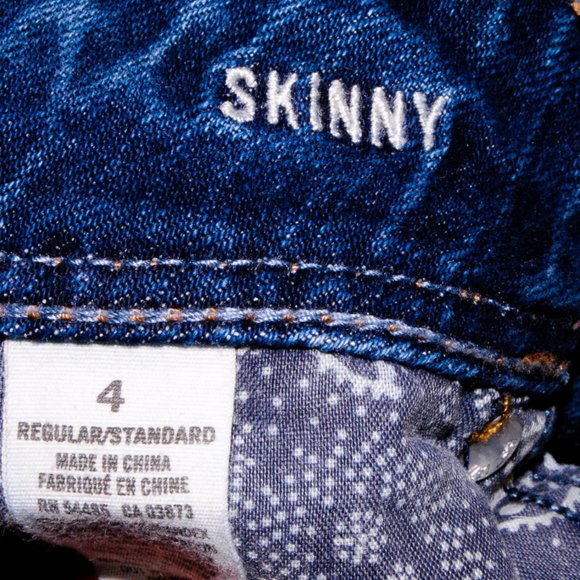American Eagle Outfitters Skinny Jeans 4 Regular - Picture 2 of 2